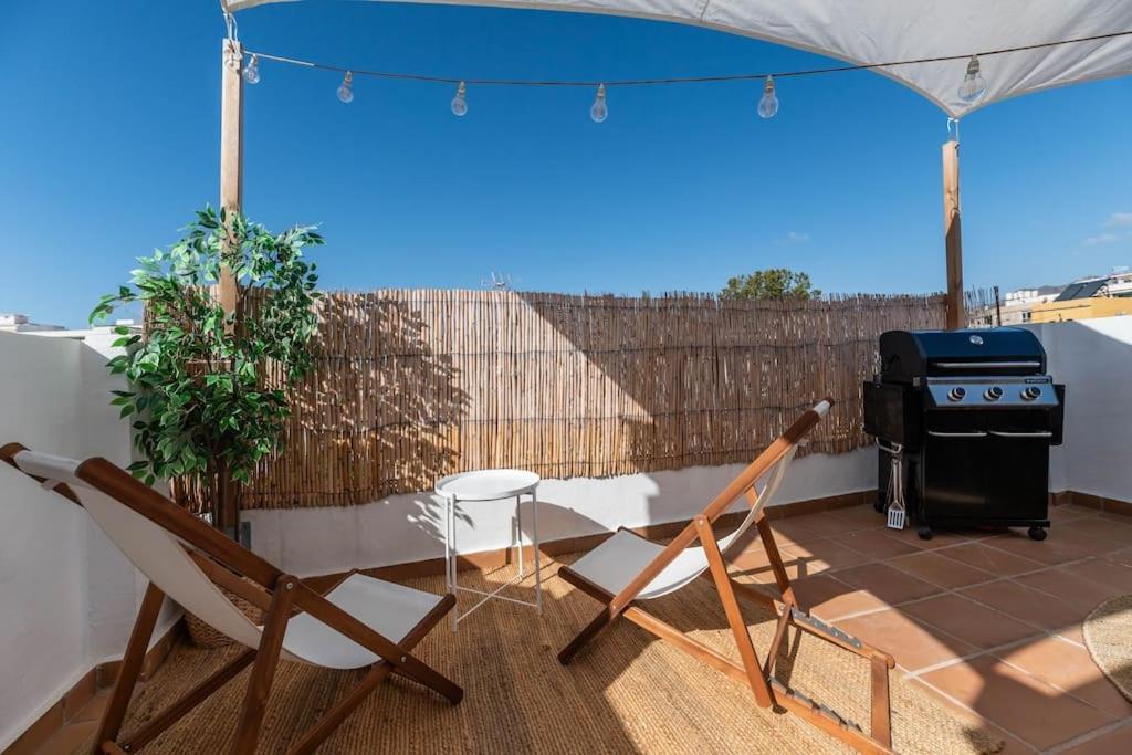 Urban Charm Rooftop Apartment With Vista Malaga Exterior photo